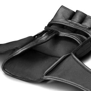 Gants de boxe MMA en cuir demi-doigts pour hommes et femmes, nouveau style, pour entraînement, gants MMA personnalisés - Product Image 5