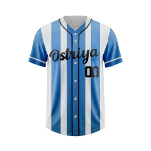 Camiseta Deportiva Unisex de Béisbol y Sóftbol con Botones, Ropa Deportiva con Logotipo Personalizado Impreso, Precio Técnico - Product Image 1
