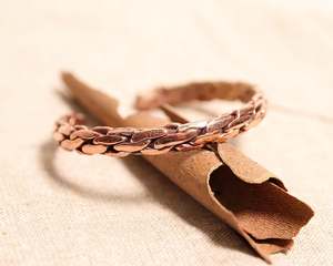 กำไลทองแดงทำมือ เครื่องประดับเสริมพลังงาน งานฝีมือทำด้วยมือ กำไลทองแดงสำหรับทุกเพศ กำไลทองแดงเสริมพลังงานทำมือ - Product Image 3