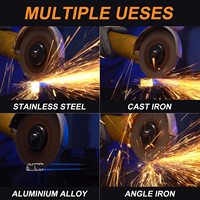 Disques abrasifs en résine d'oxyde d'aluminium brun de haute qualité, 9 pouces (230 mm), conformes à la norme EN12413, pour découpe de métal, meuleuse d'angle, Jaze Hardware
