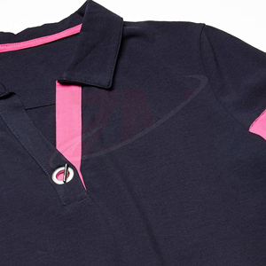 Camiseta Polo de Algodón Premium para Mujer, Manga Corta, Corte Ajustado, Tejido Transpirable y Suave, Informal, Elegante, para Uso Diario, Verano - Product Image 4