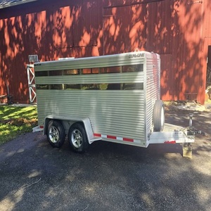 Remolque Ganadero Moderno para un Transporte Agrícola Eficiente con Materiales Duraderos y Acceso Conveniente para Cargar Animales - Product Image 3