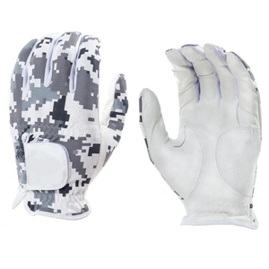 Guante de golf con dedos completos, estampado digital, camuflaje, malla transpirable, unisex, mano derecha, cierre de gancho y bucle - Product Image 2