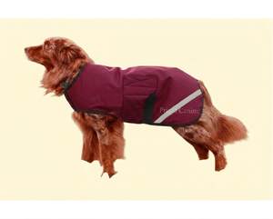 Manteau d'hiver pour chien imperméable en tissu Ripstop 600D, isolation en fibre 100g pour une chaleur accrue, veste réfléchissante haute visibilité pour chien - Product Image 1