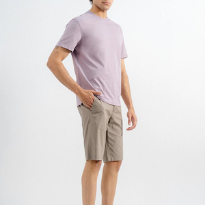 Nouveaux T-shirts pour hommes en gros, coupe ajustée, imprimés sur mesure, polyester/coton, manches courtes, haute qualité, séchage rapide, respirants, mode décontractée - Product Image 2