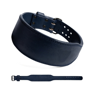 Ceinture de musculation en cuir de vachette, épaisseur 10 mm, personnalisée 130 cm, unisexe, protection professionnelle, usage commercial - Product Image 1