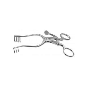 Scalp Contour Self Retaining Retractor 3 x 4 Blunt Prongs 14cm Steel Instrument Scalp Contour Self By <b>Blush</b> Surgical - Product Image 3