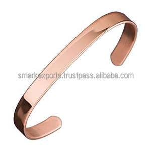 Adjustable <b>Magnetic</b> Copper Fashion <b>Bracelet</b> <b>for</b> Men <b>Women</b> Elegant Stylish Accessory with Pain Relief Size Customizable Bangle - Product Image 4