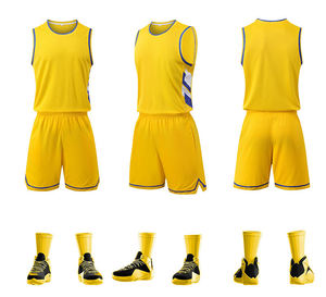 Camiseta de Baloncesto Reversible Personalizable para Hombre, 100% Poliéster, Económica, Transpirable, Uniforme Deportivo de Entrenamiento - Product Image 3