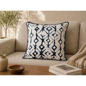 Premium 100% Cotton Floral Printed <b>Cushion</b> <b>Cover</b> | Elegant Decorative Throw Pillow <b>Cover</b> for Living Room & Bedroom - Product Image 3