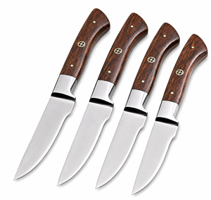 Couteau à steak artisanal LEGACY BLADES OEM en acier inoxydable moderne, manche en bois Pakka, finition polie, compatible lave-vaisselle, couteau de cuisine - Product Image 4