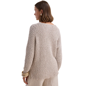 Prix de gros Cardigan pull décontracté pour femme grande taille, tricoté à la machine, respirant, à manches longues, col roulé, dentelle, hiver, devant ouvert - Product Image 4