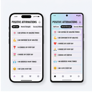 Aplicación RoyalCraft Motivation – Citas diarias, afirmaciones positivas, objetivos y potenciador de la autoelaboración para iOS/Android - Product Image 2