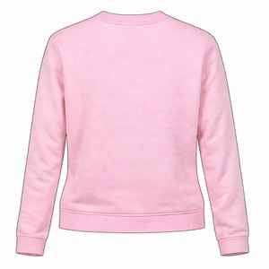 Sudadera con cuello redondo en relieve de 1938 para mujer, de algodón y forro polar, manga larga, estilo casual urbano, venta al por mayor OEM - Product Image 2