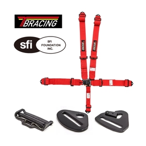 Harnais de course TBRACING SF 501 certifié SFI 16.1 à 5 points de sécurité pour Jr Dragsters, fabriqué à Taïwan, avec logo personnalisé, vente en gros - Product Image 1