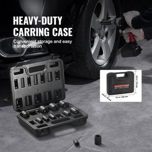 Set di 12 Chiavi a Bussola a Impatto SAE 3/8" per Riparazione Auto, Facili da Leggere, da 5/16" a 1", in Acciaio al Cromo-Molibdeno a 6 Punte - Product Image 6
