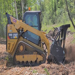 Premium Quality CAT Skid Steer Loader With <b>Mulcher</b> Heavy Duty Land Clearing Machine At Wholesale Price - Product Image 4