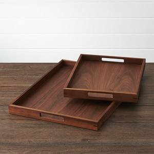 Bandeja de Servir de Madera Contemporánea Diseñada para Servir Bebidas, Desayunos, Postres y Presentación en Cafeterías - Product Image 3