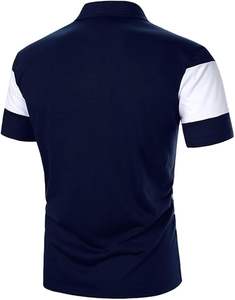 เสื้อโปโลโปรโมชั่นพร้อมพิมพ์ลายตามสั่ง สั่งซื้อจำนวนมาก เสื้อโปโลเรียบคุณภาพสูงสำหรับผู้ชาย ราคาขายส่ง - Product Image 6