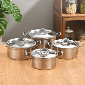 Large Woks <b>Set</b> With Durable Finish Deep Cooking Surface Heat Resistant Handles And Excellent Cooking Performance For Everyday - Product Image 6