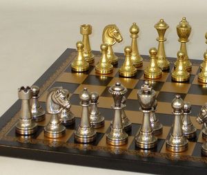 Juego de Ajedrez de Madera Plegable de Lujo de Alta Calidad, Piezas de Ajedrez de Metal, Almacenamiento Portátil, Juego de Mesa de Viaje Vintage, Juego de Ajedrez al por Mayor - Product Image 2