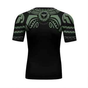 เสื้อแรชการ์ดแบบสั่งทำรุ่นใหม่ปี 2026 แบรนด์ส่วนตัว วัสดุคุณภาพดีที่สุด MOQ ต่ำ - Product Image 4