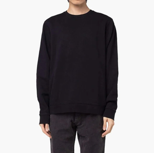 Sweat-shirt gris épais à col rond pour homme, sweat-shirt imprimé pour homme, chemises à manches longues, 100% coton, fabriqué au Pakistan - Product Image 4