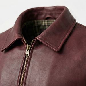 Veste de moto en cuir véritable pour homme de qualité supérieure, nouvelle arrivée, vestes de moto d'hiver, protections amovibles, personnalisables - Product Image 4