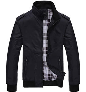 Veste de mode pour homme, coupe-vent décontracté, nouvelle collection printemps-automne, veste d'extérieur slim à col montant, qualité abordable - Product Image 4