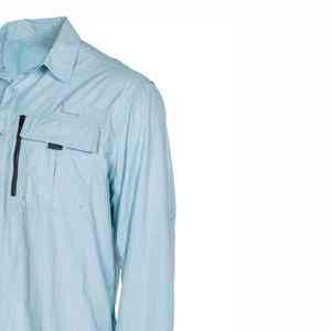 Camisa de Pesca Moderna y Personalizable de Manga Larga, Cortavientos, Ligera, con Protección Solar, 100% Poliéster Sublimado de Alta Calidad, UPF - Product Image 4