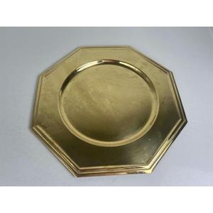 Plato Decorativo Estilo Floral de Calidad Espejo, Tamaño Personalizado, Suministros para Eventos de Restaurantes, Platos y Vajillas Decorativas - Product Image 2