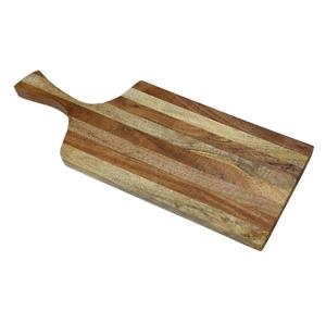 Planche à découper en bois d'acacia durable, best-seller, multifonctionnelle, finition résine, planche à découper unique au style classique - Product Image 4