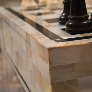 ILAHI's Eco-Friendly Rustic Polished Rectangle <b>Chess</b> <b>Board</b> Game 100% Handmade Pure Wood Animal/Love Style Customized Size <b>Chess</b> - Product Image 1