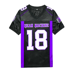 Camisetas Deportivas de Fútbol Americano, Estilo Crop Top, Transpirables, con Malla, Impresión Personalizada, Calidad OEM - Product Image 6