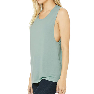 Quick Dry Breathable Women's Jersey Tank <b>Top</b> Front Logo Sleeveless Workout Wear <b>Low</b> Price Wholesale - Product Image 2