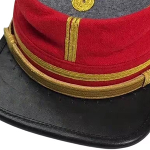 Gorra de Visera Personalizada de Alta Calidad con Bordado, Visera Real, Reproducción Americana de Kepis, Servicio OEM - Product Image 4