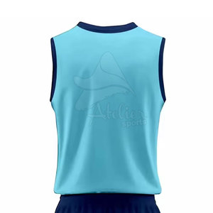 Conjunto de Uniforme de Voleibol de Secado Rápido, Ligero, de Malla, Diseño Deportivo para Entrenamiento en Equipo - Product Image 6