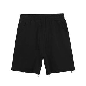 Shorts décontractés pour hommes en tissu French Terry 100% coton, effet usé, qualité supérieure, en vente au Pakistan. - Product Image 3