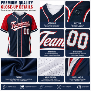 Uniforme de Béisbol Juvenil Personalizado, Sublimado, para Equipo, Ropa Deportiva con Botones para Niños, Fabricante OEM, Venta al Por Mayor - Product Image 3
