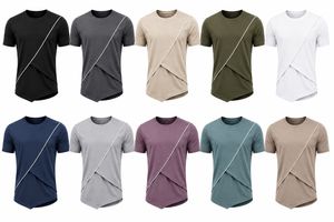 Men's Sporty Digital Printed Quick Dry Short Sleeve T-Shirt <b>Raglan</b> Sleeve O-Neck Regular Fit 100% Cotton Knitted Front Trim 220g - Product Image 5