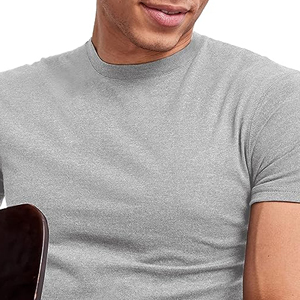 Men's High Quality 100% Cotton T-Shirt Customized Printing Loose Fit Heavyweight Men's T-Shirts - Product Image 6