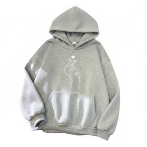 Custom Logo Men Embroidered Jogger Regular Fit Unisex Pullover Hoodie Digital Printing Pocket Heavyweight Winter Fleece Casual - Product Image 6