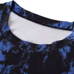 Camiseta Tie Dye para Hombre, Estilo Deportivo, Cuello Redondo, Manga Corta, Pakistán - Product Image 5