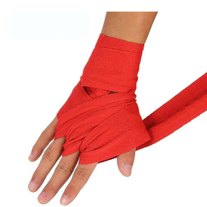 Bandages de boxe personnalisés avec logo et bandages de protection en coton pour entraînement de kickboxing, Muay Thai, MMA et autres sports, toutes couleurs - Product Image 4
