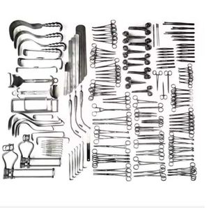 Juego de 197 Piezas de Instrumentos Quirúrgicos Manuales de Acero Inoxidable para Laparotomía, Certificado CE, Herramientas Quirúrgicas Premium para Hospitales - Product Image 3