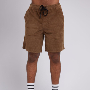 Pantalones Cortos Casuales para Hombre, Estilo Vintage, Lavado Ácido, 100% Algodón, Felpa Francesa, Cintura Elástica, Personalizados, Tallas XS a 3XL Disponibles, Color Sólido, Bolsillos Digitales - Product Image 2