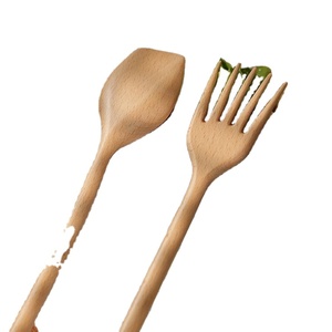 NATURAL TEAK OR ACACIA WOODEN <b>Kitchen</b> Utensils Set with <b>Spoon</b> Rest Includes Cooking <b>Spoons</b> and Utensils <b>Holder</b> - Product Image 2