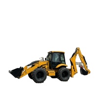 Tractopelle 91KW, moteur diesel Yuchai durable, 4x4, haute efficacité, fabrication directe d'usine, sur mesure, OEM pour la construction routière