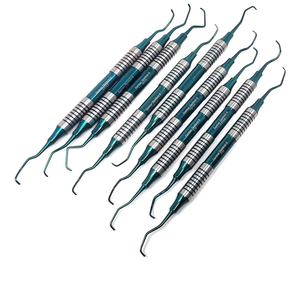 Ensemble de curettes dentaires personnalisées de marque privée, fabriquées au Pakistan, dernier modèle, outils chirurgicaux de classe I - Product Image 1