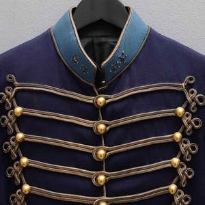 ชุดจำลองเสื้อคลุมยูนิฟอร์มยุคโบราณแบบอเมริกัน ชุดคอสตูมเสื้อคลุมยูนิฟอร์มอเมริกันที่เหนือกาลเวลา - Product Image 3